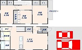 （仮称）東大阪市足代2丁目計画  ｜ 大阪府東大阪市足代2丁目（賃貸一戸建3LDK・1階・78.66㎡） その2