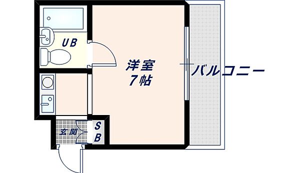 レジデンス今里 402｜大阪府大阪市東成区大今里西3丁目(賃貸マンション1K・4階・18.00㎡)の写真 その2