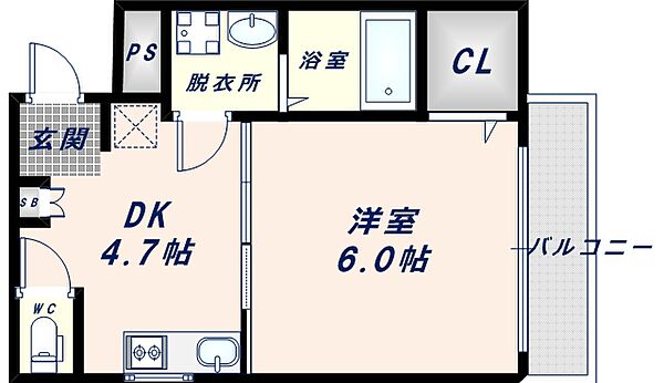 ジュネス内介 201｜大阪府東大阪市長田3丁目(賃貸アパート1DK・2階・26.01㎡)の写真 その2