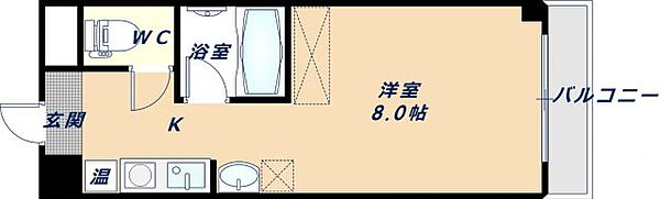 イーストレジデンス永和 203｜大阪府東大阪市永和3丁目(賃貸マンション1R・2階・22.00㎡)の写真 その2