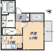 大阪府八尾市美園町3丁目95-3（賃貸アパート1K・1階・27.81㎡） その2