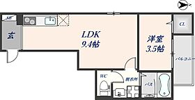 Fstyle八尾・植松町 103 ｜ 大阪府八尾市植松町7丁目2-27（賃貸アパート1LDK・1階・30.62㎡） その2