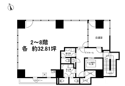KURAMACHIBLDG.の間取図画像