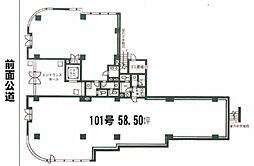 岡本ビルの間取図画像
