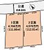 区画図：全2区画の売地が登場。土地面積は約33坪。奥行きがあり建築設計のしやすい区画です。