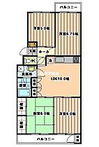 福岡県福岡市東区和白東1丁目（賃貸マンション4LDK・2階・74.03㎡） その2