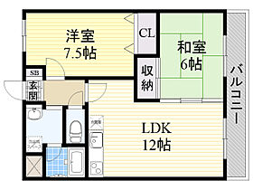 ベルメゾンウォラートス 605 ｜ 大阪府大阪市鶴見区諸口２丁目10番45号（賃貸マンション2LDK・6階・55.29㎡） その2