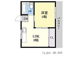 ナガタビル  ｜ 大阪府大阪市城東区永田３丁目（賃貸マンション1LDK・4階・31.70㎡） その2