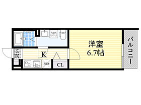 sereno2  ｜ 大阪府大阪市旭区新森７丁目16番17号（賃貸アパート1K・2階・22.65㎡） その2