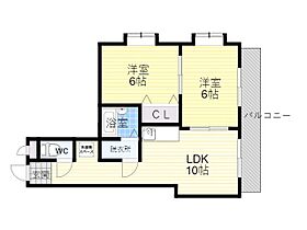 エクレーヌ橋本  ｜ 大阪府大阪市城東区中央３丁目1番4号（賃貸マンション3LDK・3階・50.00㎡） その2