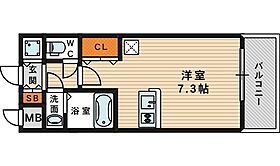 クレアート大阪EAST G4  ｜ 大阪府大阪市城東区今福西１丁目15番44号（賃貸マンション1R・5階・22.65㎡） その2