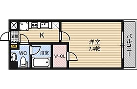 T’s　SQUARE城東野江 506 ｜ 大阪府大阪市城東区野江２丁目21番4号（賃貸マンション1K・5階・24.82㎡） その2