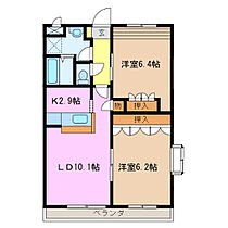 Ｈｏｕｓｅ　Ｏｆ　Ａｚａｌｅａ 201 ｜ 三重県名張市箕曲中村（賃貸アパート2LDK・2階・57.33㎡） その2