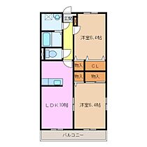 ルミエール名張駅前 301 ｜ 三重県名張市栄町（賃貸マンション2LDK・3階・56.52㎡） その2