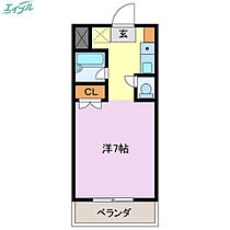 サンマリノ  ｜ 三重県伊賀市伊勢路（賃貸マンション1K・2階・20.48㎡） その2