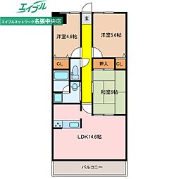キャッスル桜ヶ丘 2階