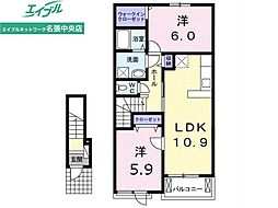 レザン 2階/-