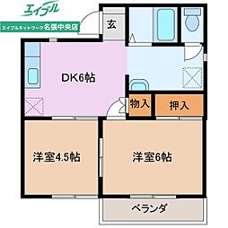 エバグリーンB 1階/-