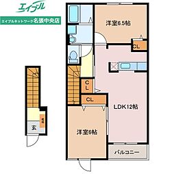 グランシエル・コウII A 2階