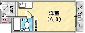 メゾン・ド・アンヴィ  ｜ 兵庫県神戸市東灘区深江本町2丁目（賃貸マンション1R・1階・13.39㎡） その2