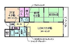 スペースビュー 3LDKの間取図画像