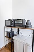 キッチン家電設備あり（食器類はご自身でご準備ください）