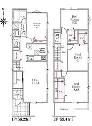 物件画像 半田市花園町全1棟　1号棟