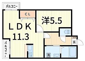 SoleiL　VIII 301 ｜ 東京都葛飾区金町5丁目（賃貸アパート1LDK・3階・39.23㎡） その2