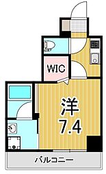 アーバンパーク綾瀬 1Kの間取図画像