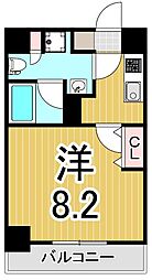 アーバンパーク綾瀬 1Kの間取図画像
