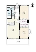 アーバンフェイス 201 ｜ 佐賀県杵島郡江北町大字惣領分（賃貸アパート2LDK・2階・57.85㎡） その2