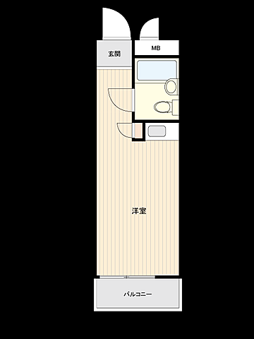 間取り ＴＯＰ市ケ谷ＮＯ1 4階/-
