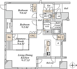 間取図画像 3LDK