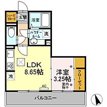 クロッシア三河町 101 ｜ 群馬県前橋市三河町2丁目（賃貸アパート1LDK・1階・31.21㎡） その2