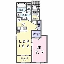 ルーツショアI 104 ｜ 群馬県前橋市駒形町（賃貸アパート1LDK・1階・50.14㎡） その2