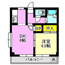 ロイヤルマンション前橋 110 ｜ 群馬県前橋市総社町総社（賃貸マンション1DK・1階・29.16㎡） その2