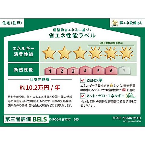 省エネ性能ラベル