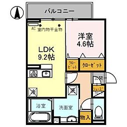 Ｄ−ＲＯＯＭ紅雲町Ｂ 3階/305