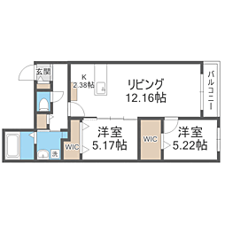 ビッグレジデンス北３２条 4階