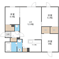 Hills Sapporo VI1階11.5万円