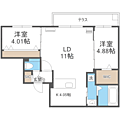 RD GRACE新札幌1階10.0万円