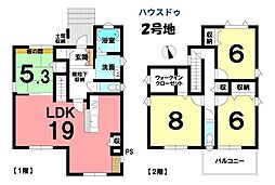 新古一戸建　一宮市浅井町小日比野字東裏　全5棟　2号地