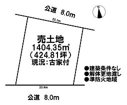 売土地　市街化区域