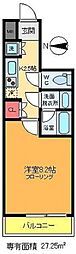 間取図画像 1K
