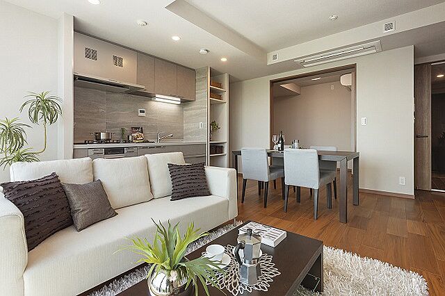 リビング/ダイニング シティタワー麻布十番 10階/-