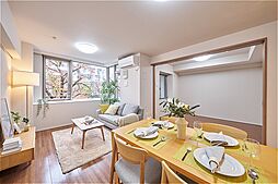 パークハウス東中野リヴゴーシュ 3LDKのリビング/ダイニング