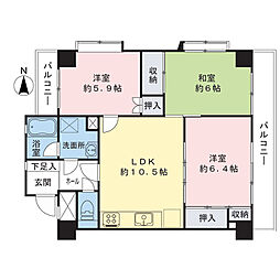 間取図画像 3LDK