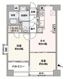 間取図画像 2DK