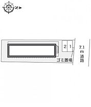 レオパレスファンタジー 205 ｜ 京都府亀岡市篠町柏原頭26（賃貸アパート1K・2階・19.87㎡） その3