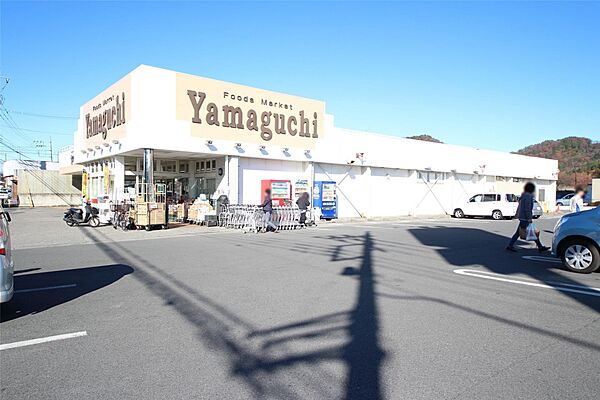 画像8:ヤマグチスーパー山前店(1、566m)